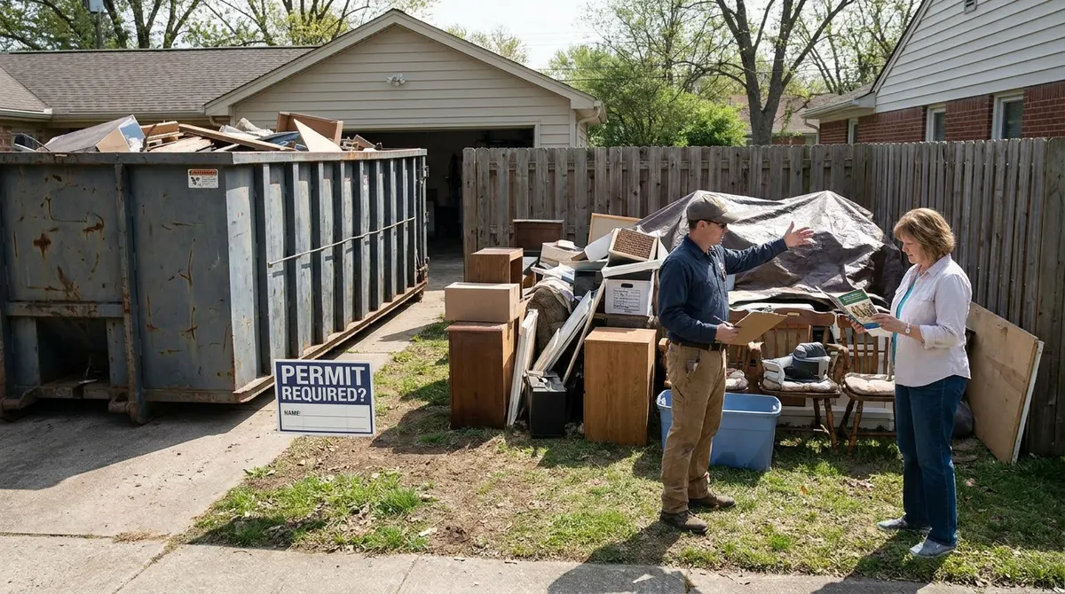 Do You Need a Permit for a Dumpster or Junk Pile on Your Property? — Complete Guide