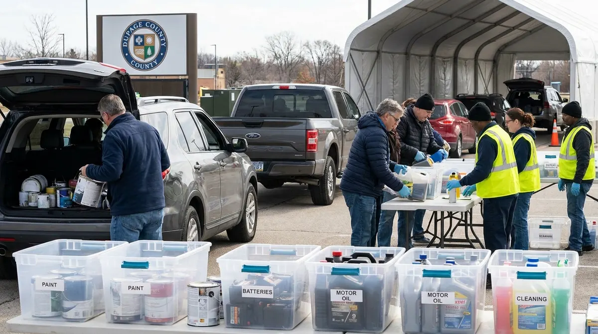 DuPage County Household Hazardous Waste Drop-Off — Complete Guide