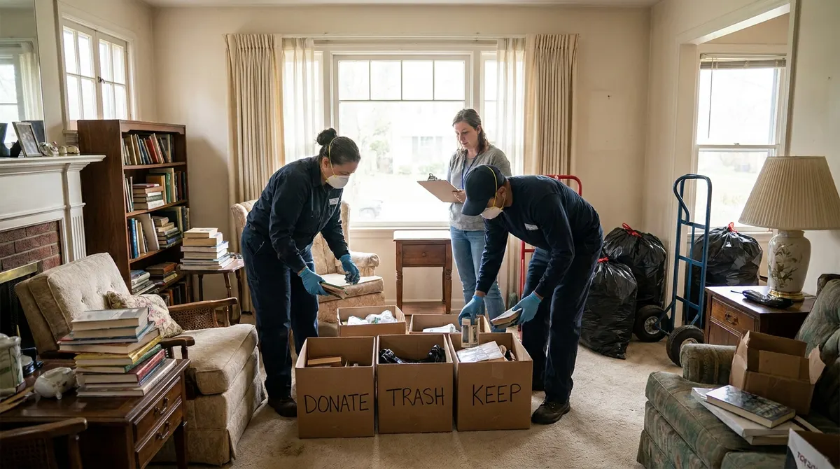How Do You Clean Out a House After a Death or Estate Sale?