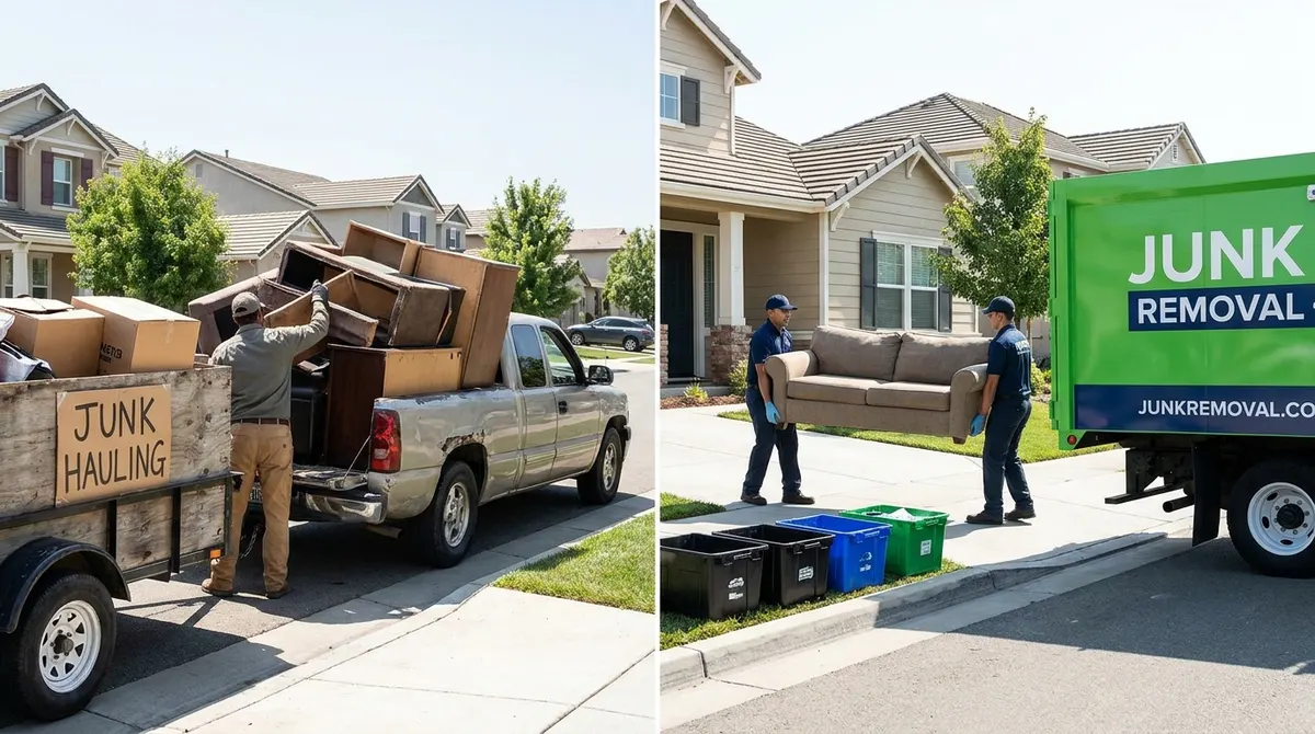 Junk Hauling vs Junk Removal: What Is the Difference? — Complete Guide