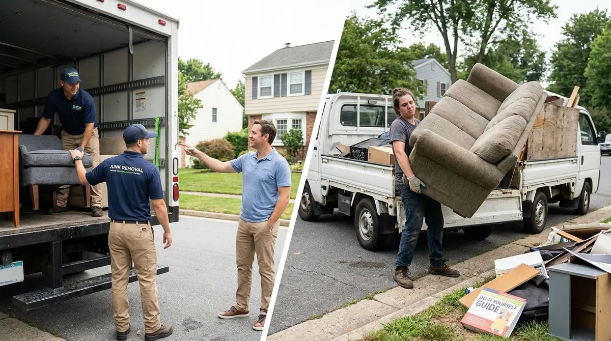 Junk Removal vs DIY: Which Saves More?
