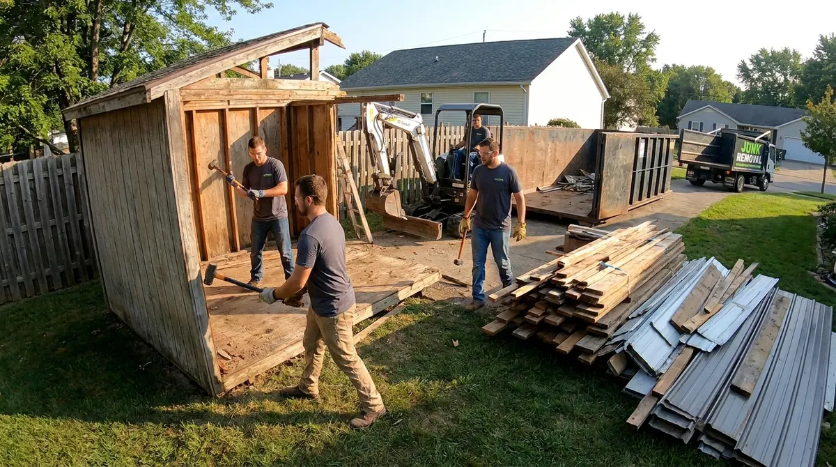 Shed Removal and Demolition: Cost and Process — Complete Guide